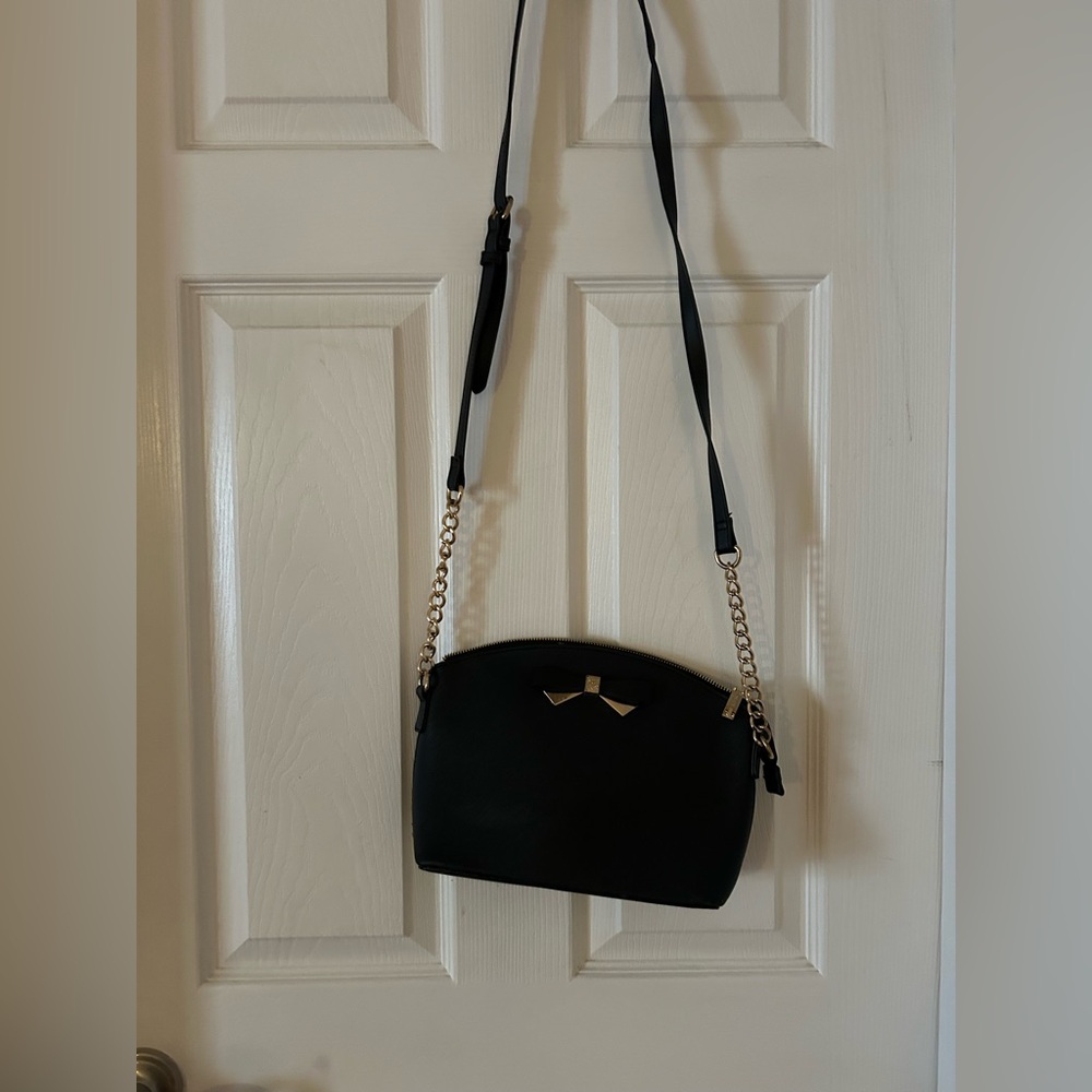 Anne Klein Black Crossbody Bag